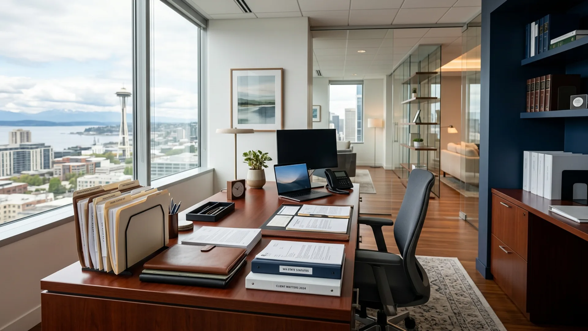Professional compliance workspace