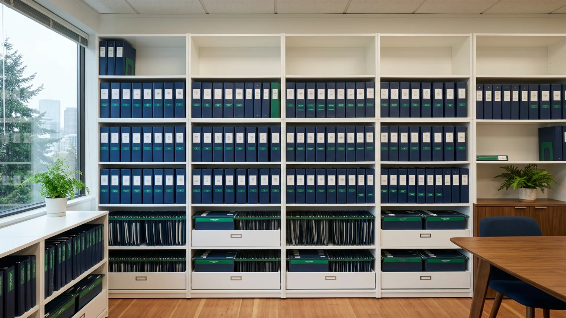 Organized compliance filing systems